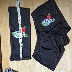 Skull Boy Short Tube Top Set